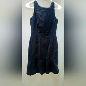 Banana republic ruffle hem dress size 0
